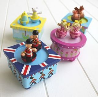 wooden dancing music box by posh totty designs interiors