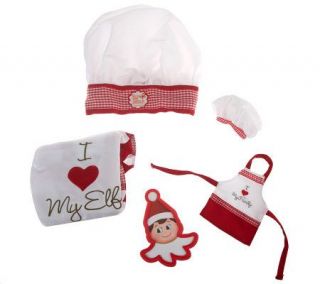 Elf on the Shelf Claus Couture Child & Elf Chef Set —