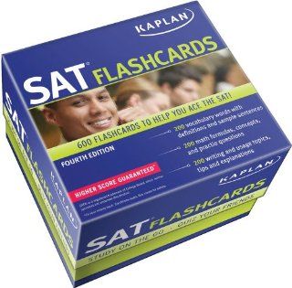 Kaplan SAT Flashcards Kaplan 9781609781125 Books