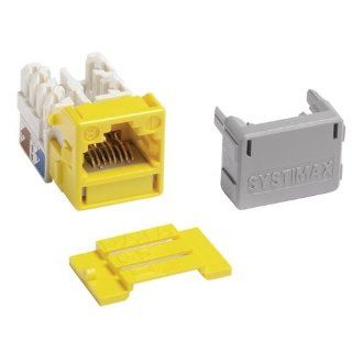 MGS400 123   Systimax GigaSPEED® XL MGS400 Series Category 6 U/UTP Information Outlet, Yellow