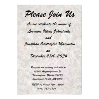 washed crushed shells scallop beach image personalized invitations