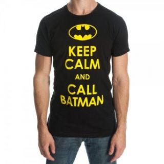 Keep Calm and Call Batman T Shirt Clothing