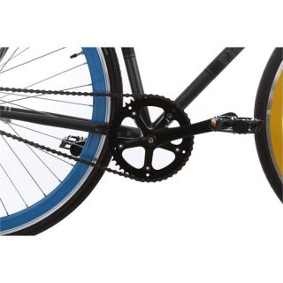 Framed Lifted LTD Flat Bar Bike S/S Grey/Blue/Yellow 56cm/22in