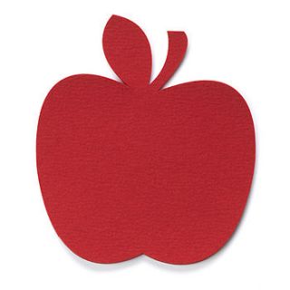 apple felt rug by michelle mason