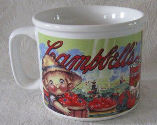 1998 Westwood Ceramic Campbell's Tomato Soup Mug Kitchen & Dining