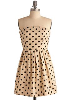Some Like It Spot Dress  Mod Retro Vintage Printed Dresses