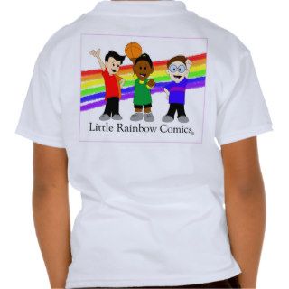 Little Rainbow Comics   Kids Trio Tee