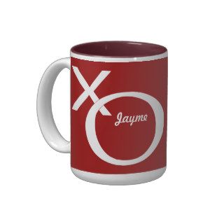 kiss and a hug graphic design coffee mugs