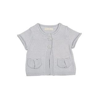 gir'ls short sleeve cardigan by toffee moon