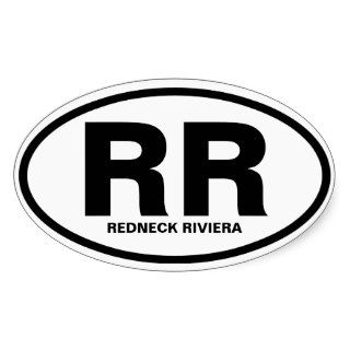 FOUR Redneck Riviera Sticker