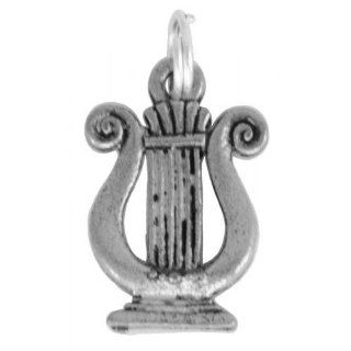 Silver Alpha Chi Omega Lyre Charm  Other Products  