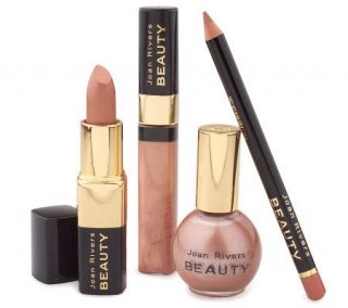 Joan Rivers Beauty Just Barely 4 piece Lip & Nail Kit —