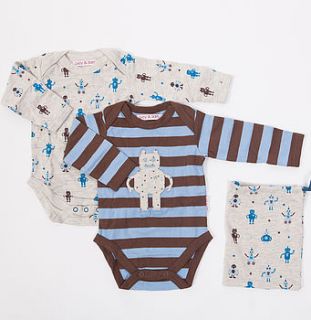 boys two pack vest pack by lucy & sam