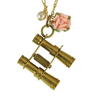 binoculars necklace by penny masquerade