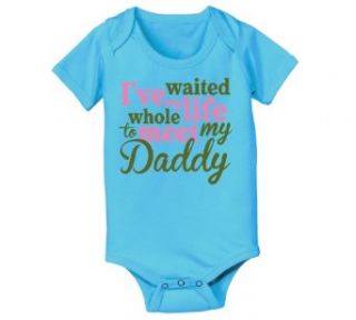 I've Waited My Whole Life Cute Military Homecoming   Baby One Piece Clothing