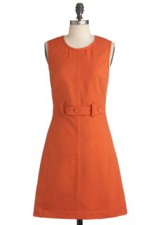 Thoroughly Mod Dress in Orange Scooter  Mod Retro Vintage Dresses