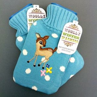 mini fawn hot water bottle sale by the little picture company