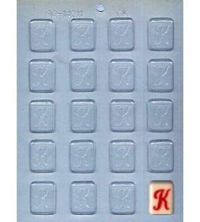 Letter K Mint Candy Mold Candy Making Molds Kitchen & Dining