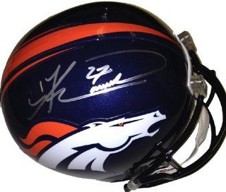 Knowshon Moreno Autographed/Signed Denver Broncos NFL Full Size Riddell Helmet at 's Sports Collectibles Store