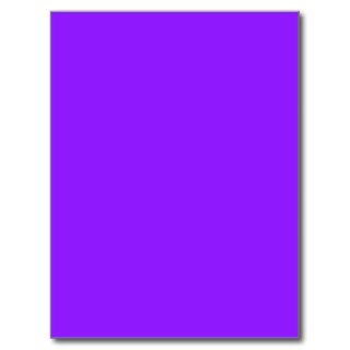 Plain Purple Background Post Cards