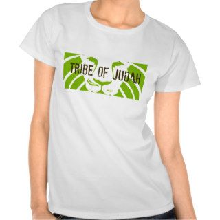 Tribe of Judah Green T shirts