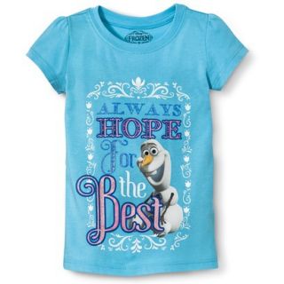 Disney® Frozen Olaf Toddler Girls Short Sle