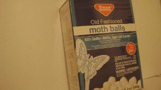 NEW Enoz Old Fashioned Moth Balls Value Size 24 Ounces Large Box 680 G Kills Fleas Moths Keeps Snakes Deer Cats Dogs Away Willert Made in USA   Moth Deterring Garment Protection