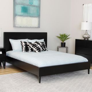 Sterling Soft Black Queen size Bed Beds