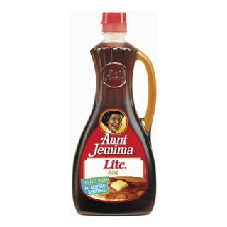 Quaker Aunt Jemima Lite Maple Flavored Syrup 24 oz.