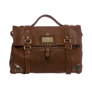 Mulberry Oversized Shiny Leather Day Satchel Bag Mulberry Designer Handbags