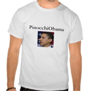 Pinocchio Obama 4 T Shirt