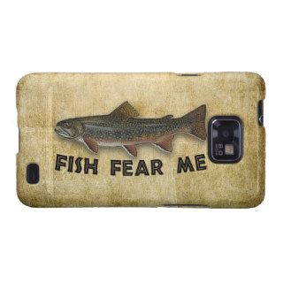 Fish Fear Me Funny Fishing Galaxy S2 Case