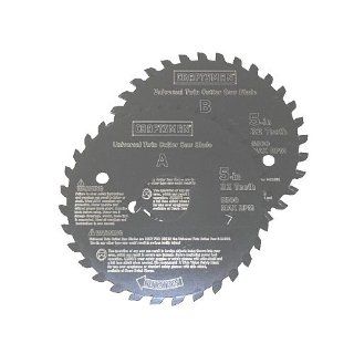 Craftsman 5 in. Twin Cutter Replacement Blades   2 pack 32556   Circular Saw Blades  