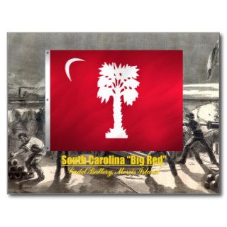 South Carolina "Big Red" Postcard