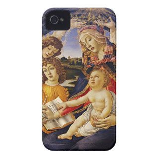 Madonna of the Magnificat by Botticelli iPhone 4 Case Mate Cases