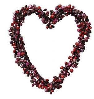 myrtille berry heart by lavender & sage