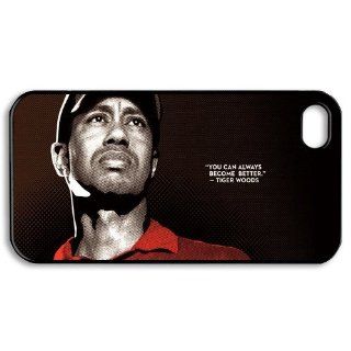 Ddesigncase store iPhone 4,4s Personalized Well known Golfer Tiger Woods Poster Hard Plastic Back Cover Case Skin Cell Phones & Accessories