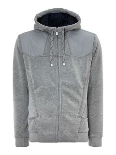 Hugo Boss Fleece lined hoody Grey