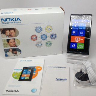 Nokia Lumia 920 RM 820 32GB AT&T Locked 4G LTE Windows 8 OS Smartphone   Black Cell Phones & Accessories