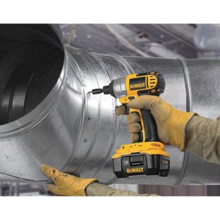 DEWALT Heavy-Duty Cordless Impact Driver Kit with NANO Technology — 18V, 1/4in., Model# DC827KL  Impact Wrenches