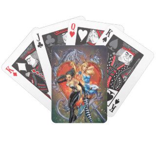 Call Of Wonderland #1   Jeff Scott Campbell Cover Playing Cards
