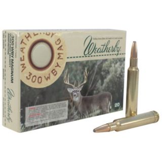 Weatherby Centerfire Ammo .300 WBY Mag 180 gr. Spitzer 757276