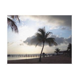 Tropical Dreemin Day Break Gallery Wrapped Canvas