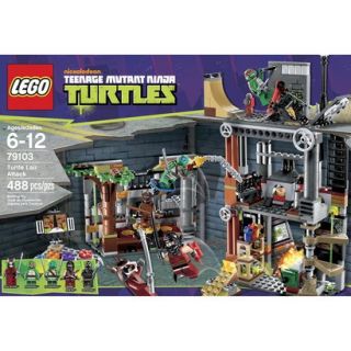 LEGO® Ninja Turtles Turtle Lair Attack 79103