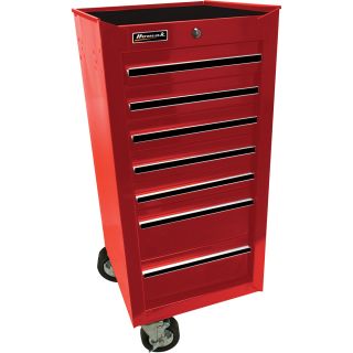 Homak 17in. Pro Series 7-Drawer Side Cabinet  Tool Chests