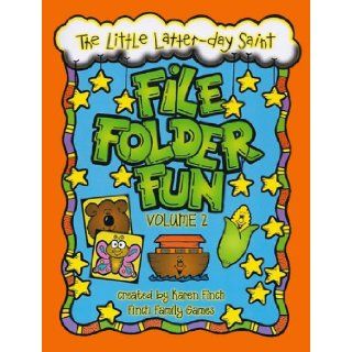 The Little Latter day Saints File Folder Fun Book #2   Finch Family Games   13 File Folder Games Karen Finch Books
