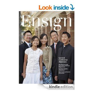 Ensign November 2012 (Ensign Magazine) eBook The Church of Jesus Christ of Latter day Saints Kindle Store