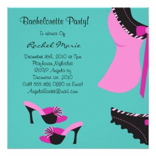 Cute Bachelorette Party Invites