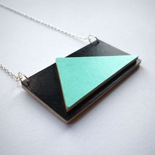 mountain aztec necklace by lucie ellen