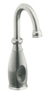 KOHLER K 10103 BN Wellspring Traditional Touchless Faucet, Vibrant Brushed Nickel   Touchless Kitchen Sink Faucets  